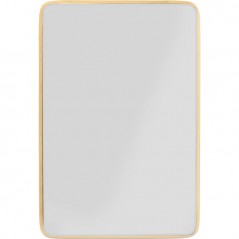 Mirror Jetset Square Gold 94x64cm